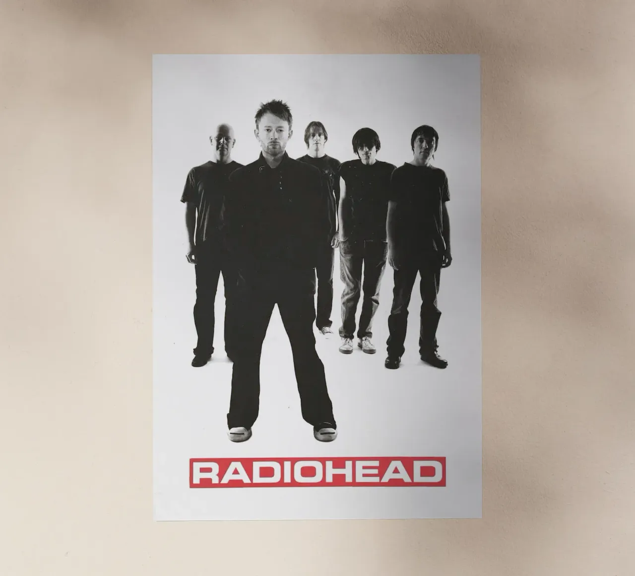 Radiohead pellicola backlit da Attaboy Dsgn