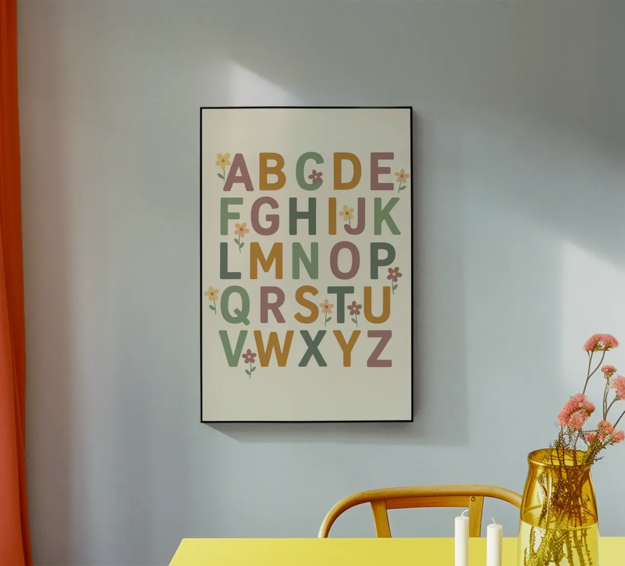 Alphabet plexiglass da treechild