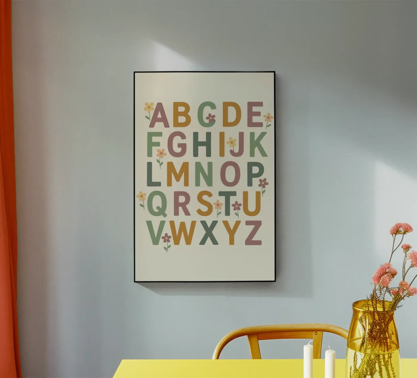 Alphabet plexiglas de treechild