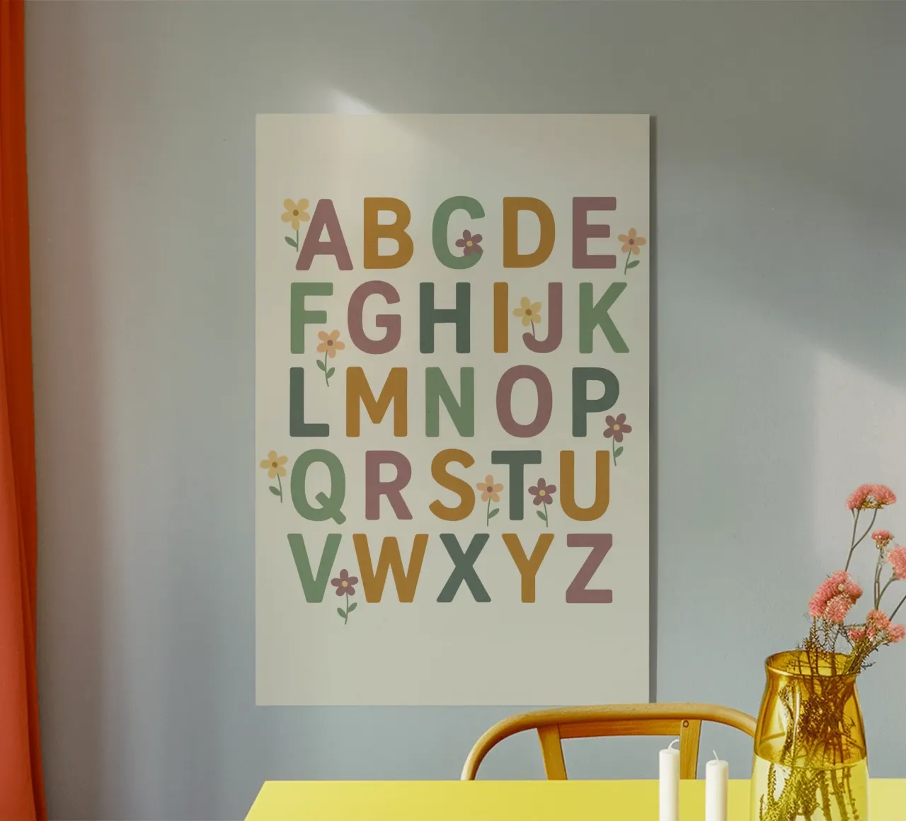 Alphabet plexiglass da treechild