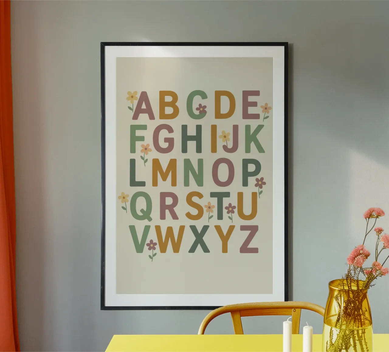 Alphabet poster da treechild