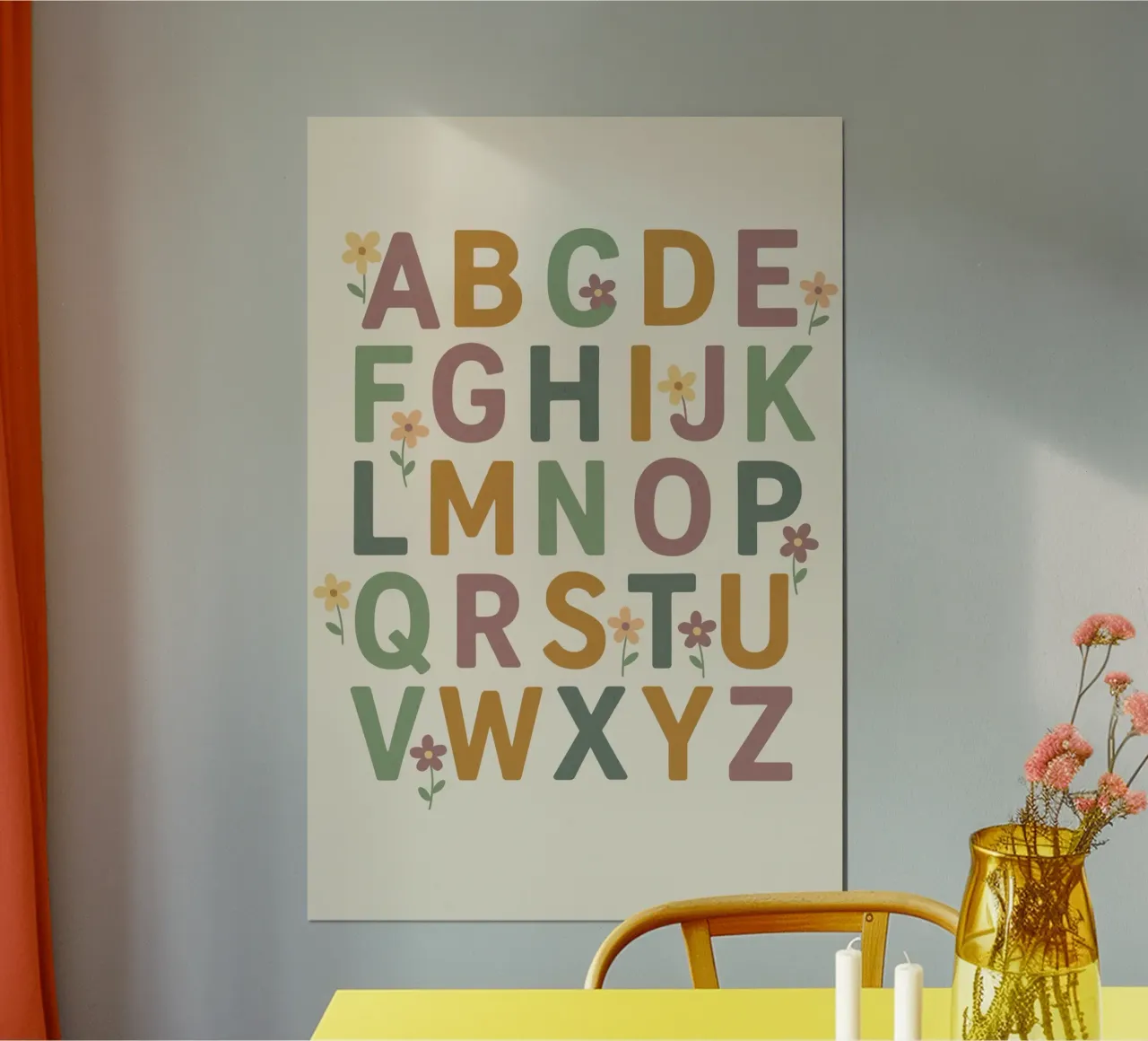 Alphabet poster da treechild