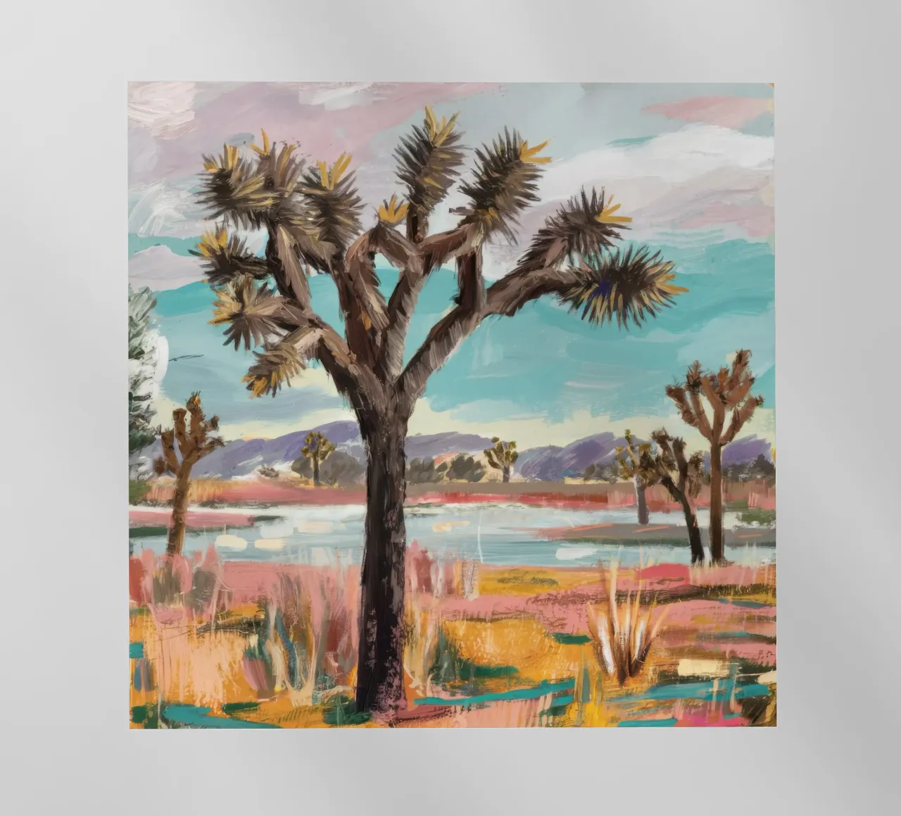 Guardiani gemelli del deserto pellicola backlit da Obisidian Brush