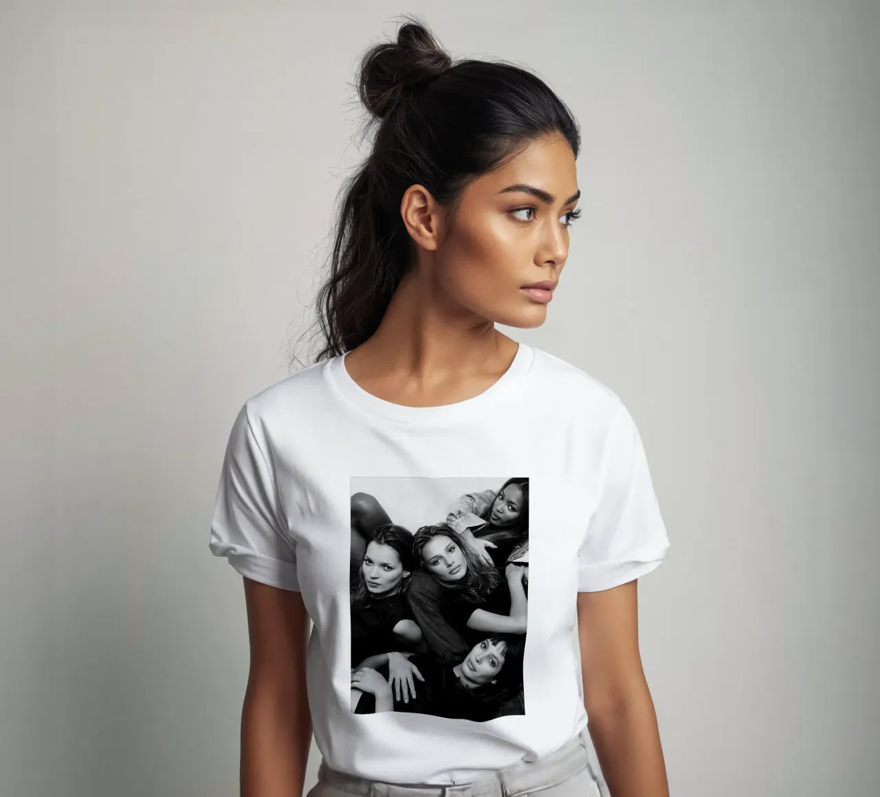Kate avec son meilleur ami t-shirt de Alex happy shop
