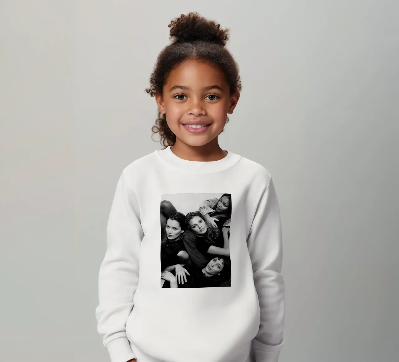 Kate con la migliore amica felpa bambino da Alex happy shop