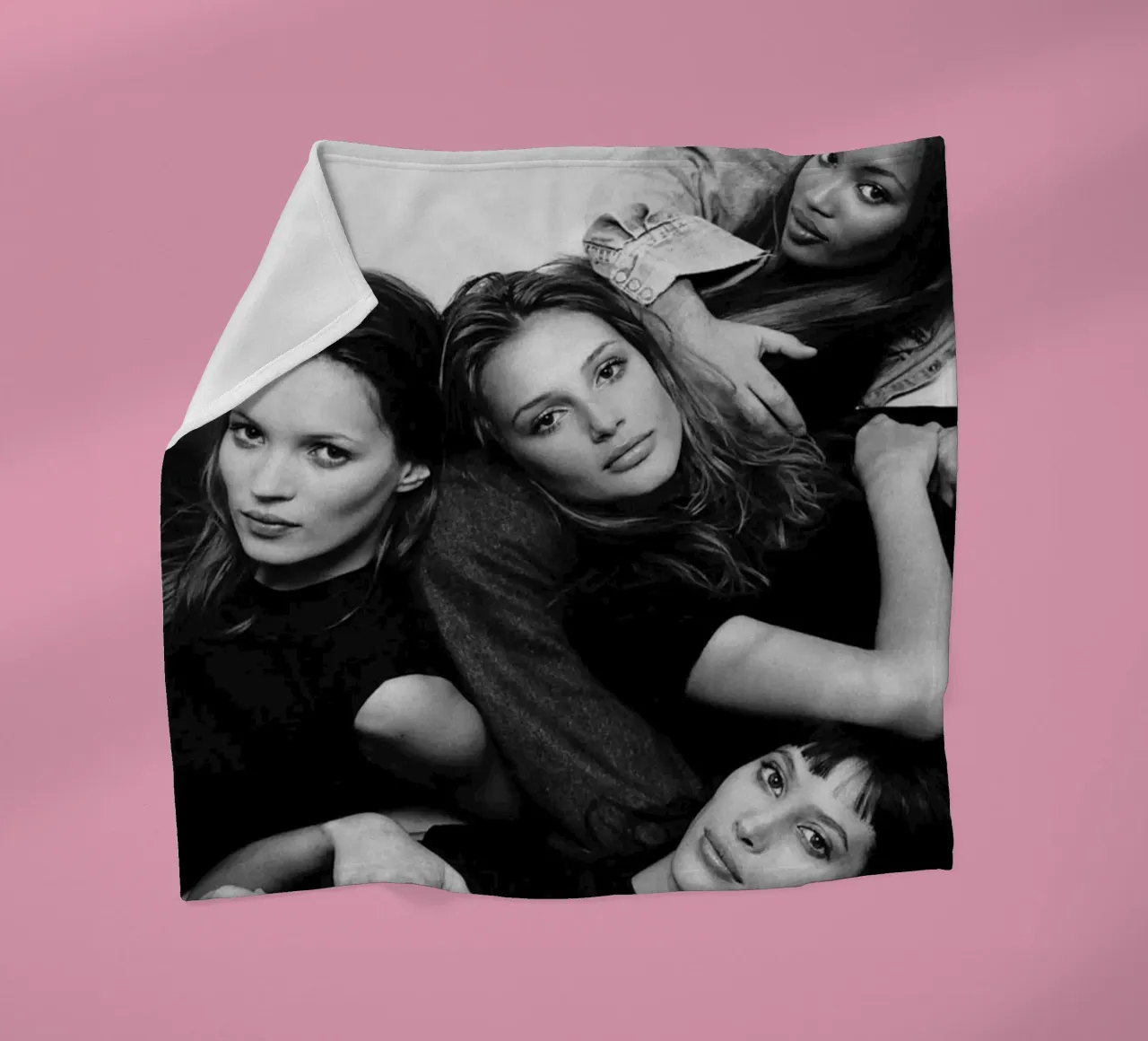 Kate With Best friend fleece blanket by Alex happy shop