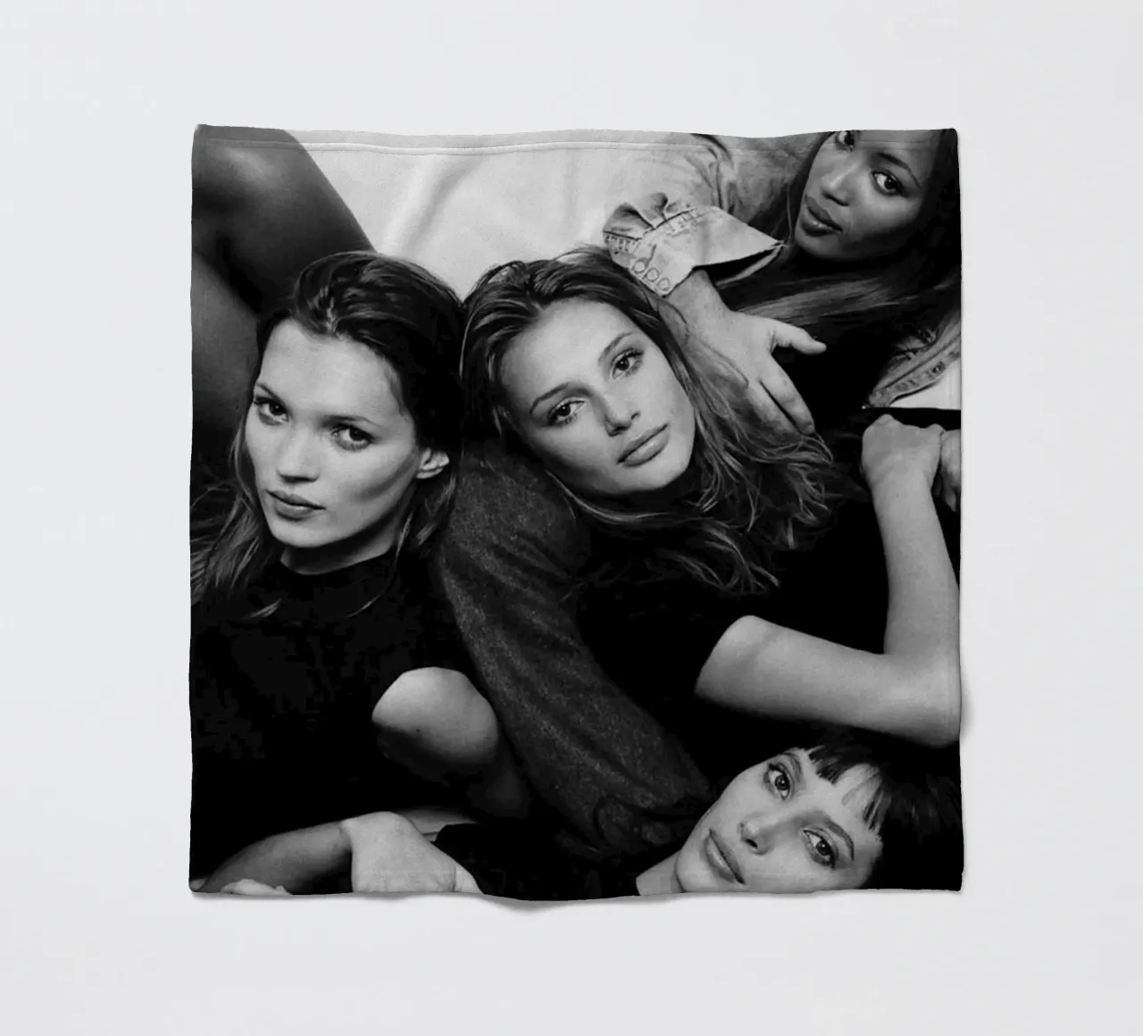 Kate With Best friend fleece blanket by Alex happy shop