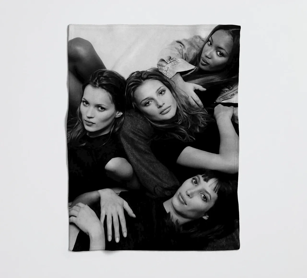 Kate With Best friend fleece blanket by Alex happy shop