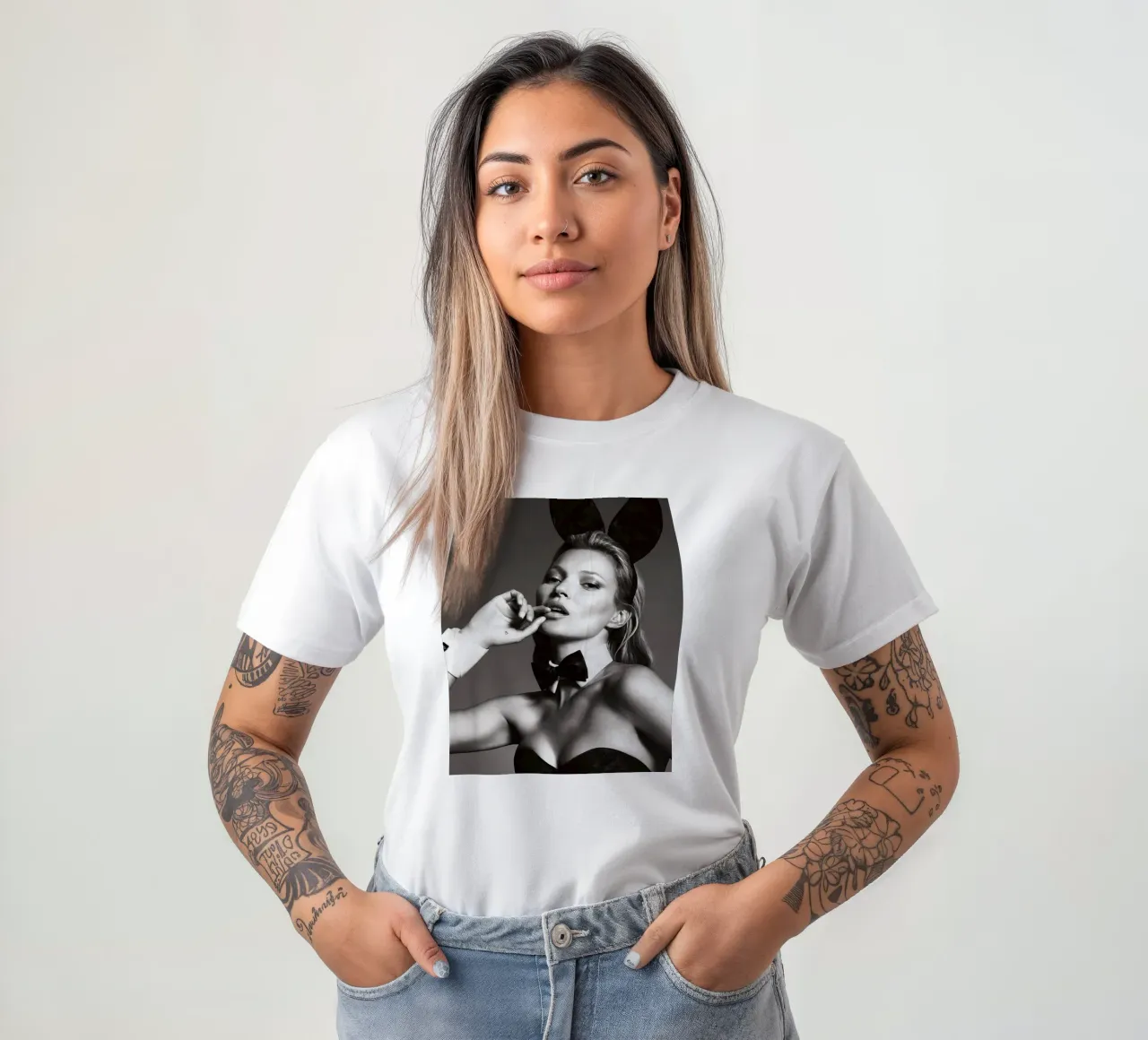Kate come coniglio t-shirt da Alex happy shop