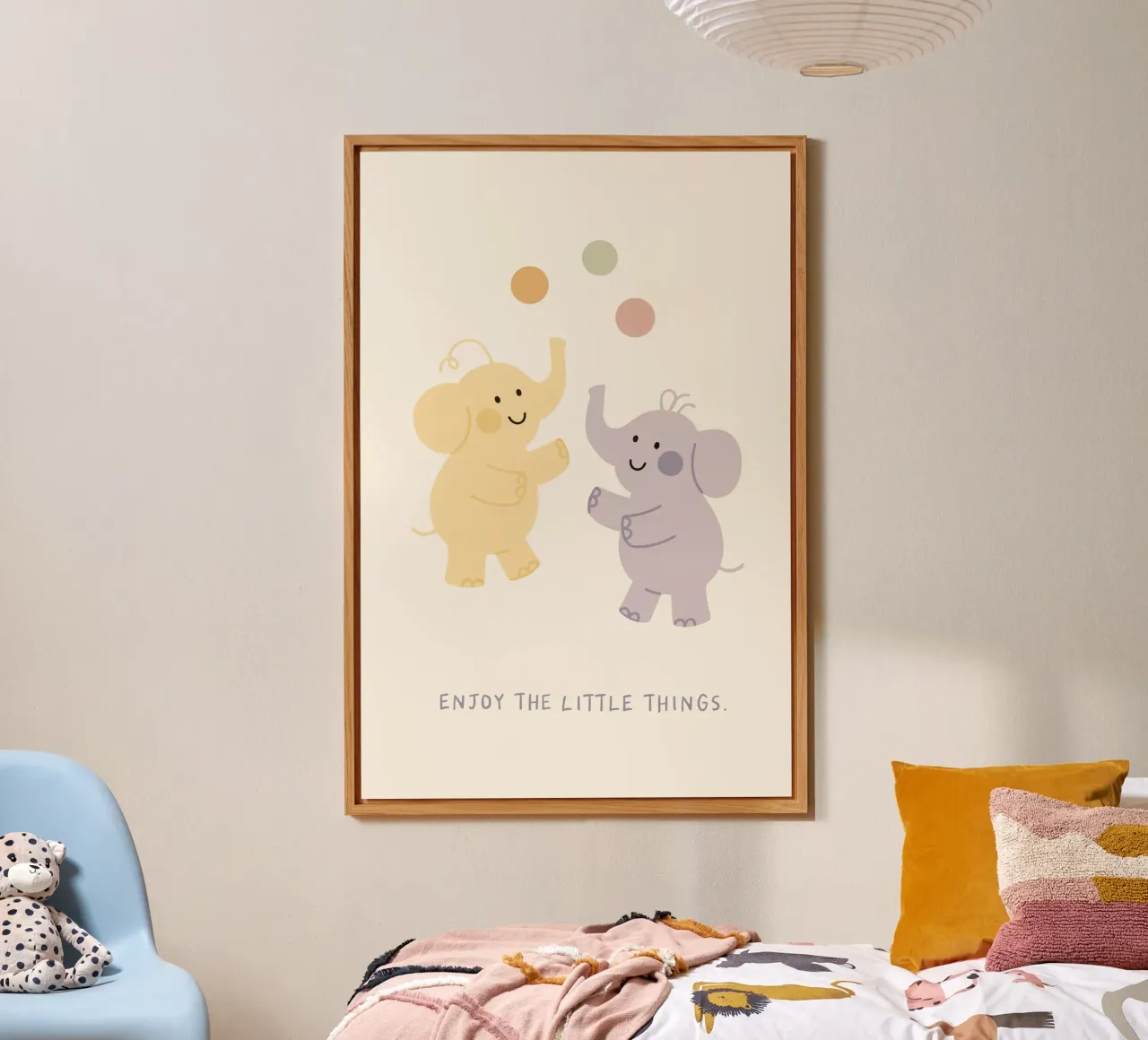 Enjoy The Little Things alluminio dibond da treechild