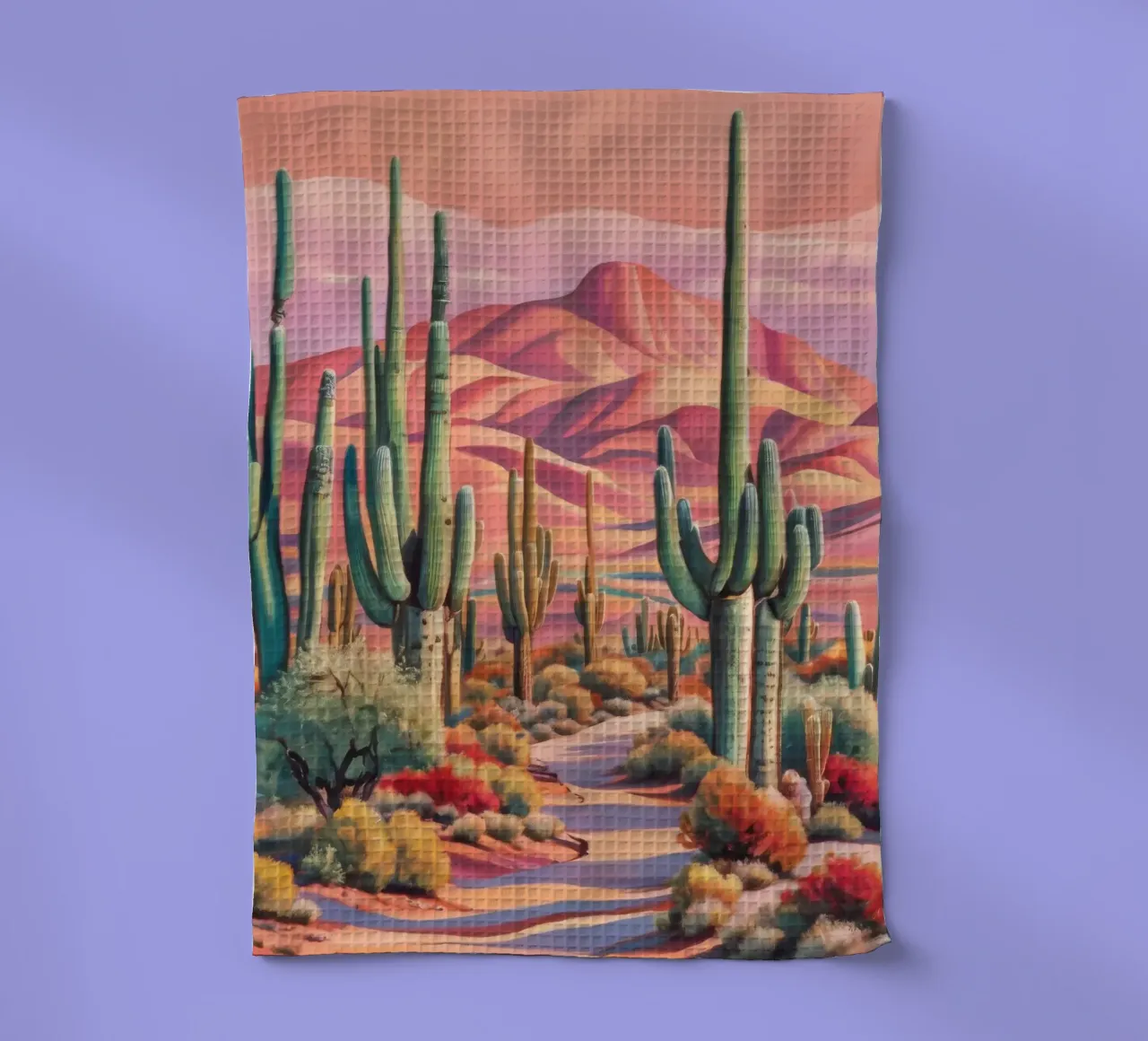 Cactus de la vallée de l'Echo torchon de Obisidian Brush