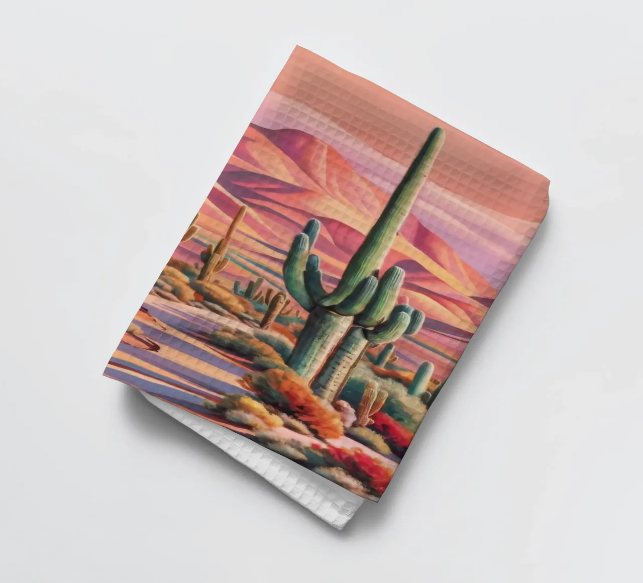 Cactus de la vallée de l'Echo torchon de Obisidian Brush