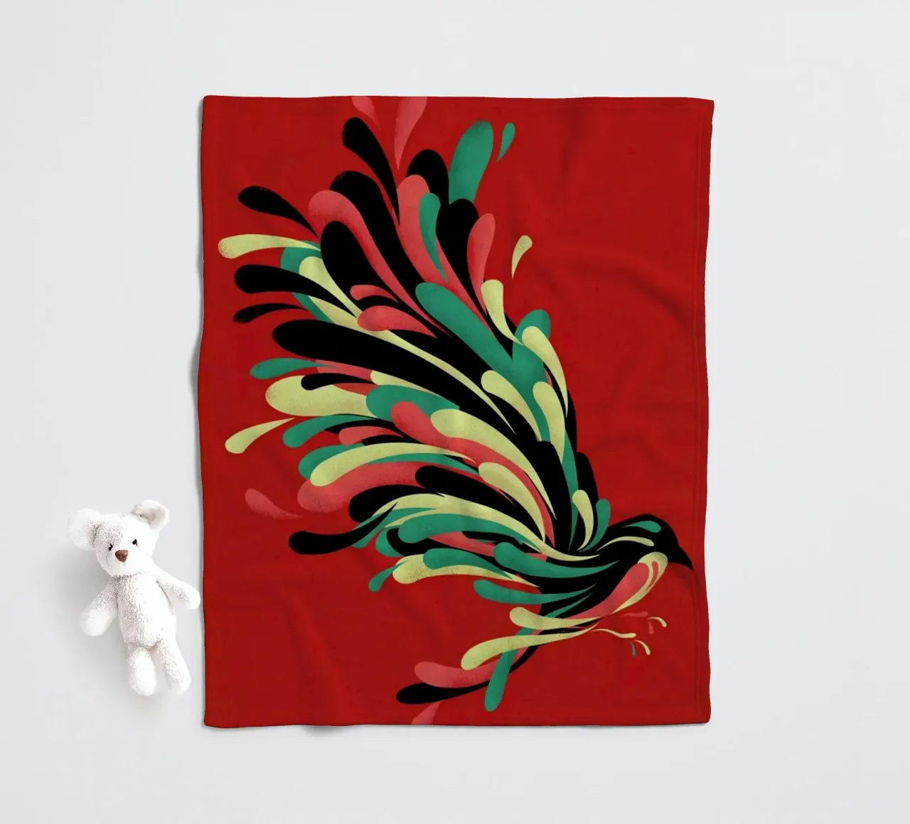 Avian coperta in pile da Jay Fleck
