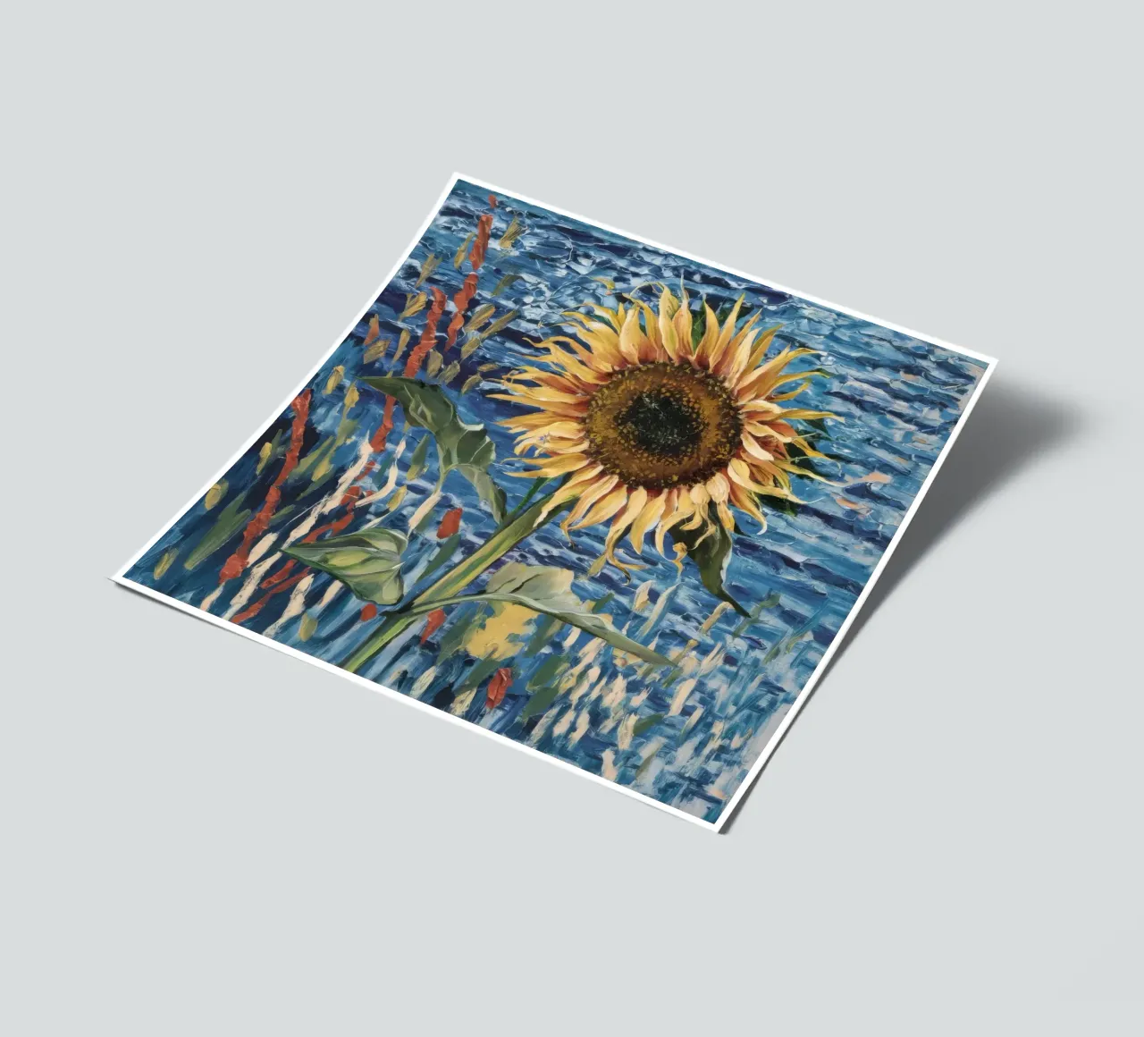 Riverside Sun Gaze sticker sheet by Obisidian Brush