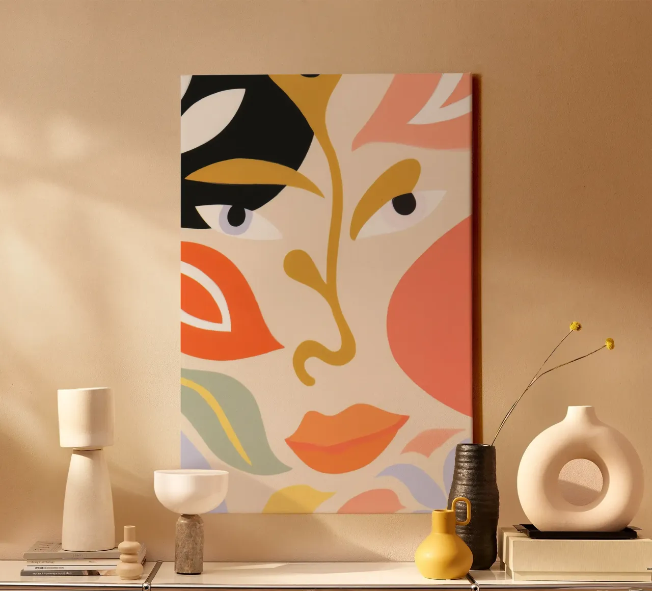 Oh spring drunk I am yours | Semi-Abstract Painting canvas by Autofocus