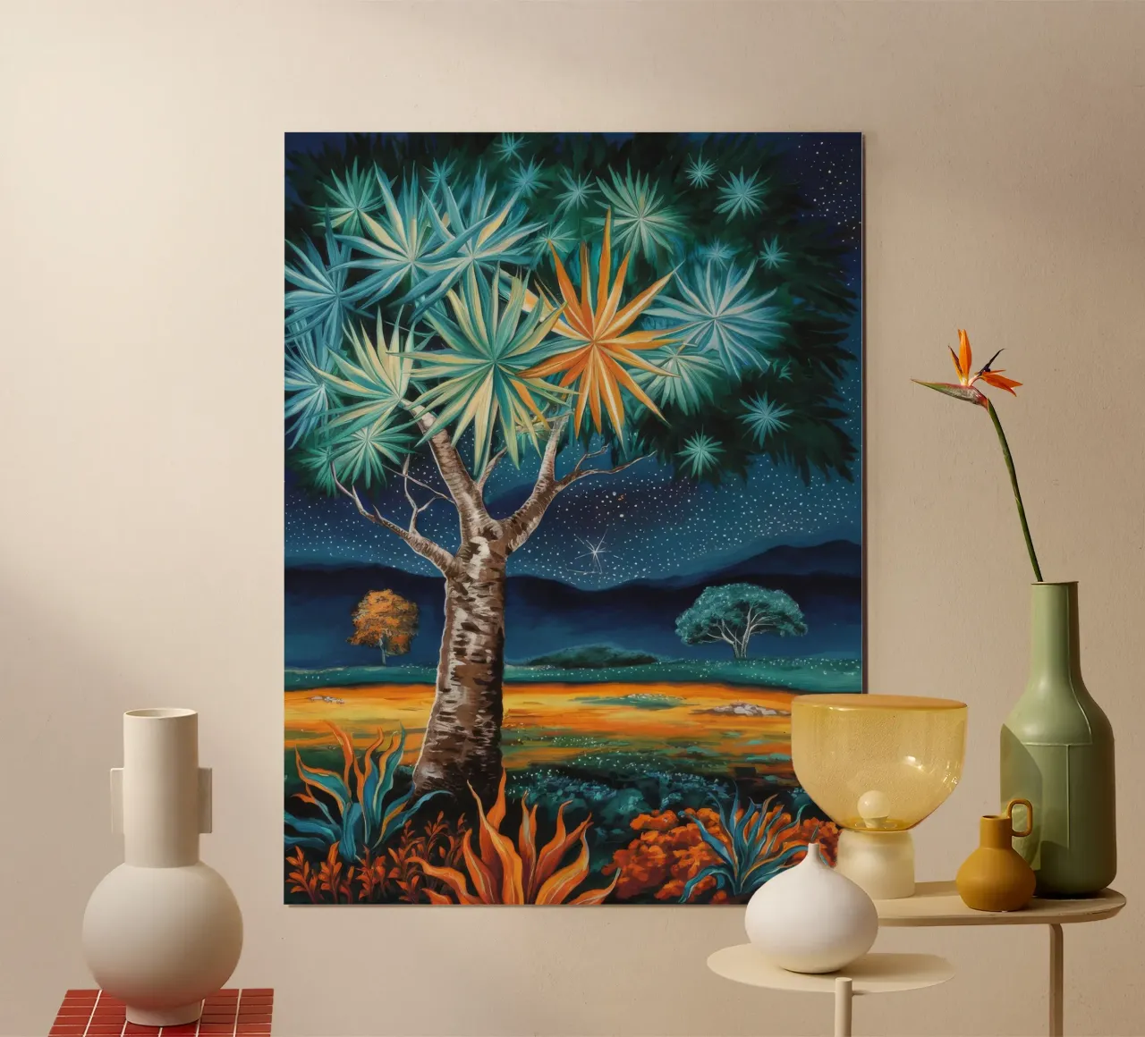 Magia del boschetto Starburst poster da Obisidian Brush