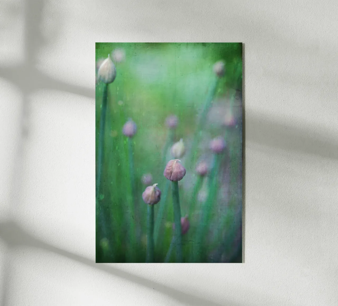 chives plexiglass da Visuelle Poesie am Wegesrand