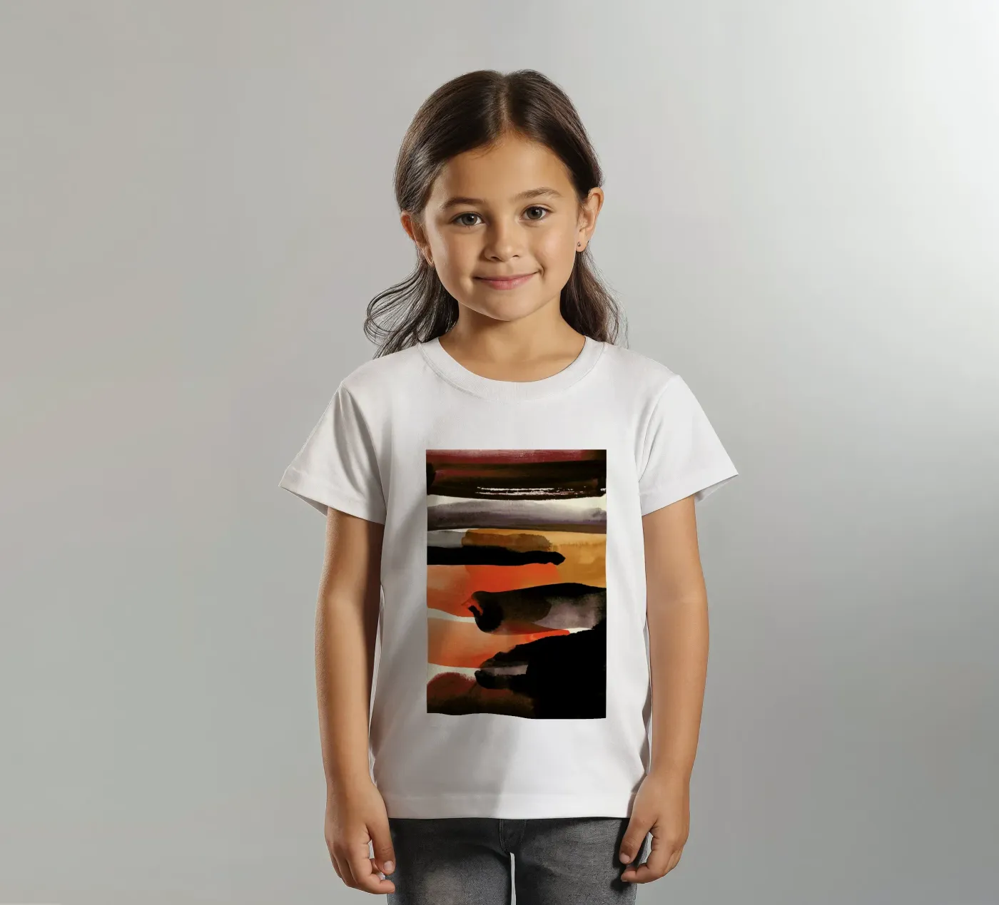 Burntsienna kinder t-shirt van STUDIO LEEMO