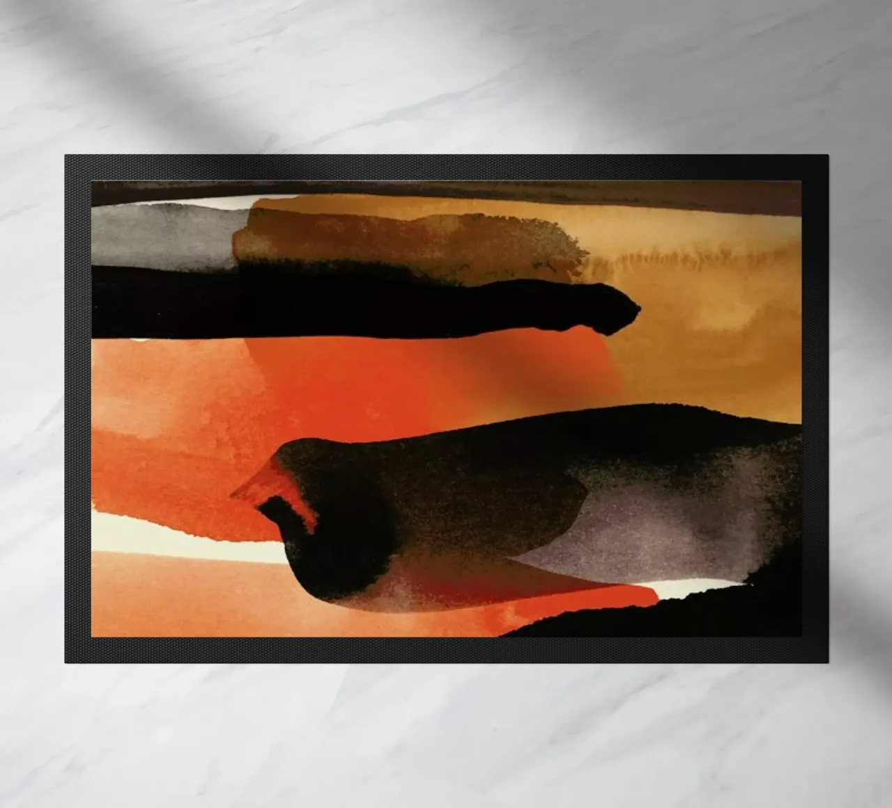 Burntsienna doormat by STUDIO LEEMO