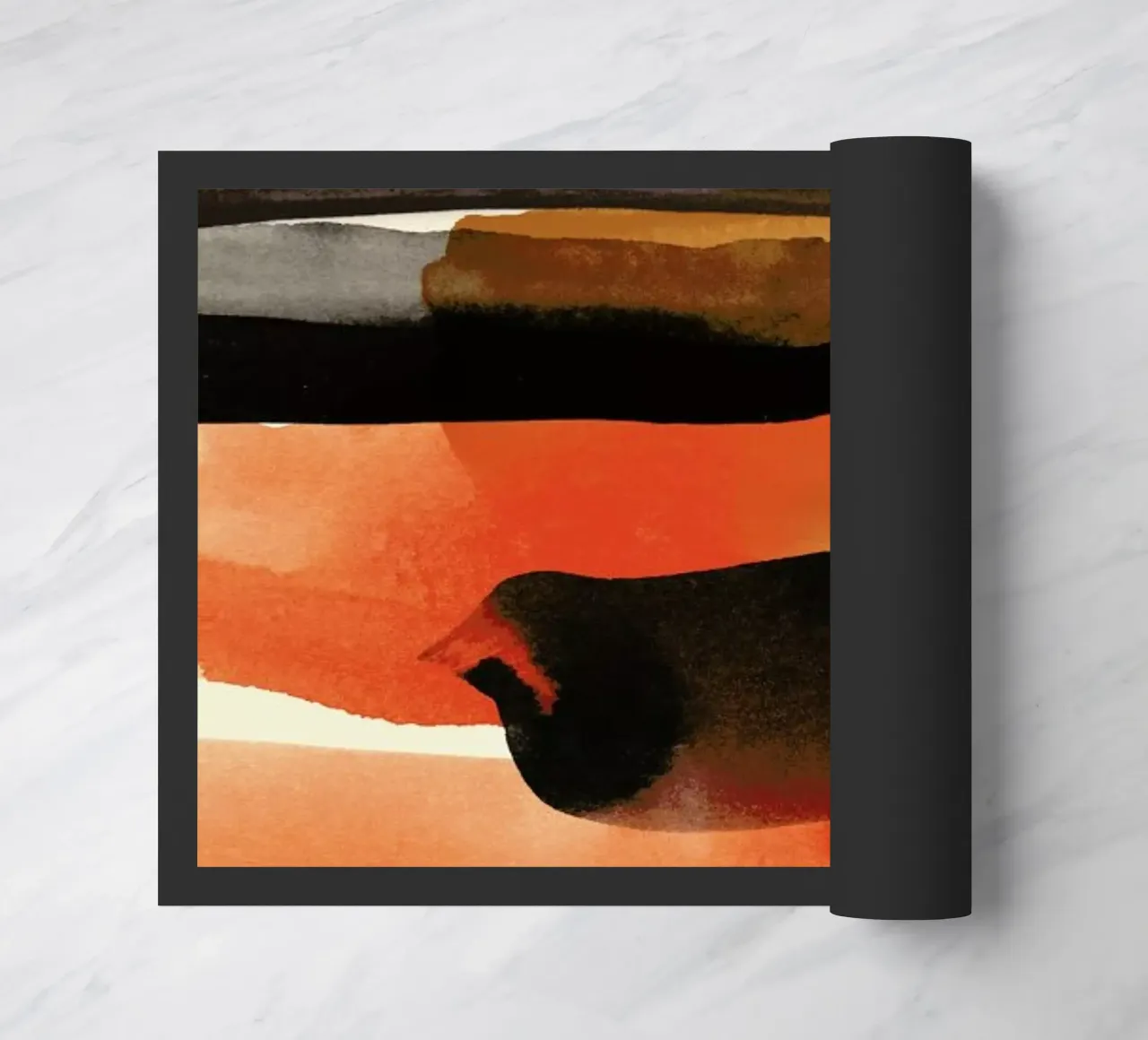 Burntsienna doormat by STUDIO LEEMO