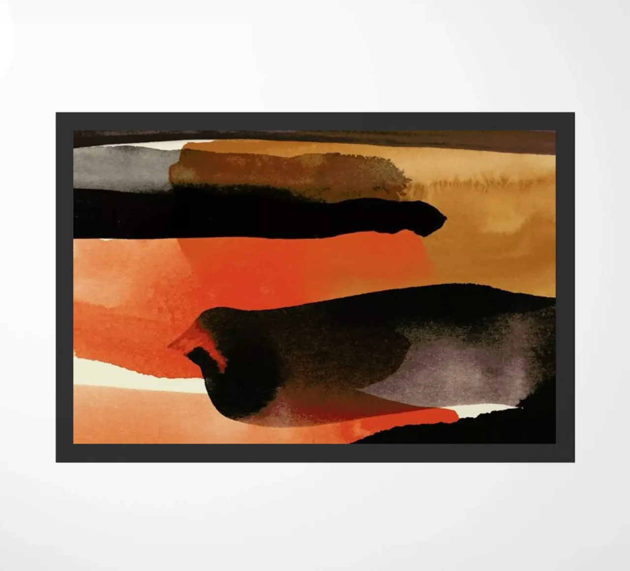 Burntsienna doormat by STUDIO LEEMO