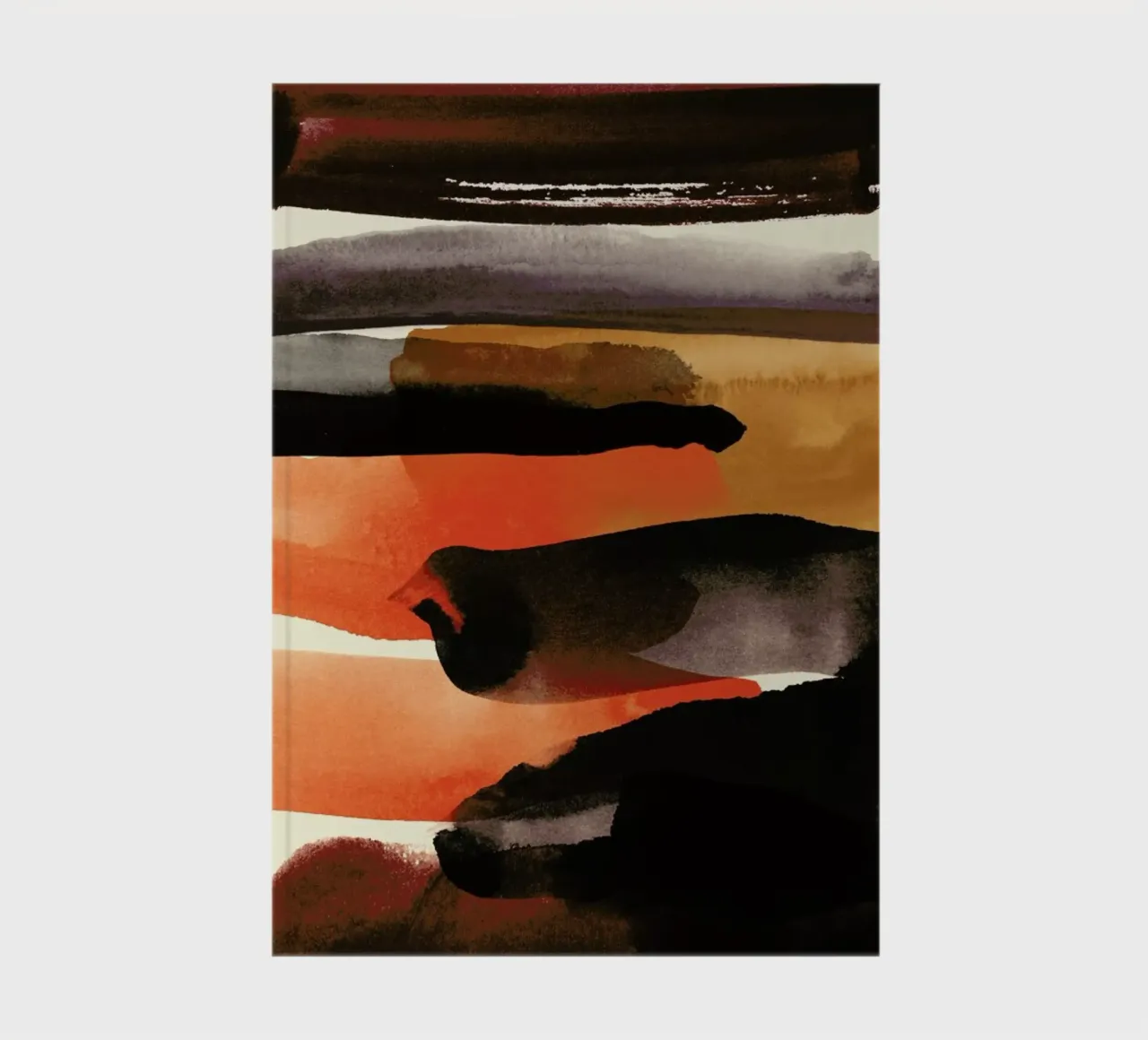 Burntsienna notebook by STUDIO LEEMO