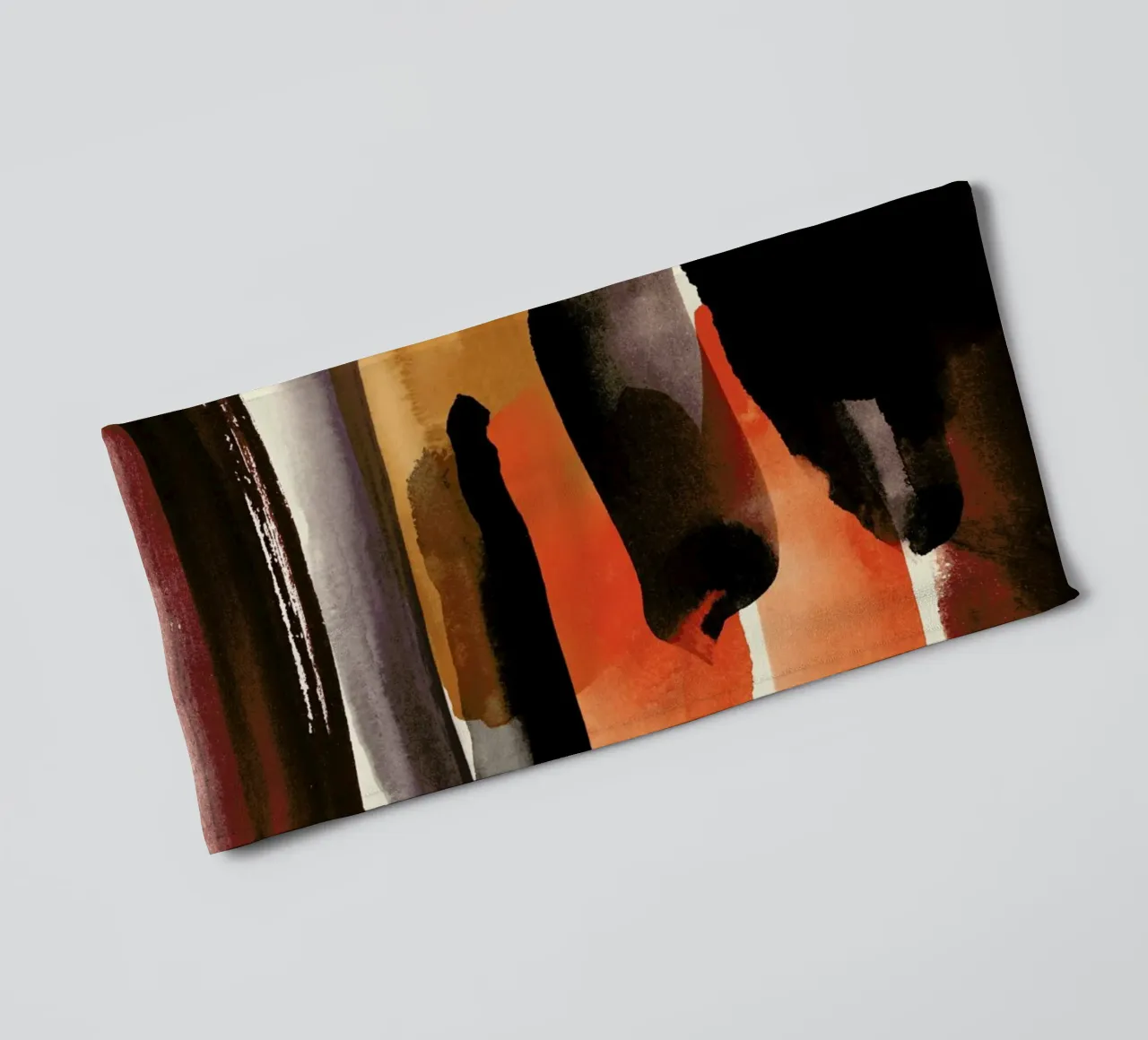 Burntsienna badhanddoek van STUDIO LEEMO