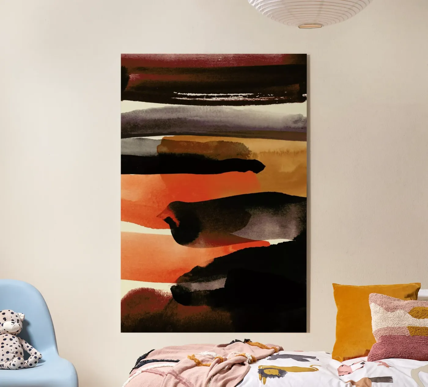 Burntsienna acrylic glass by STUDIO LEEMO