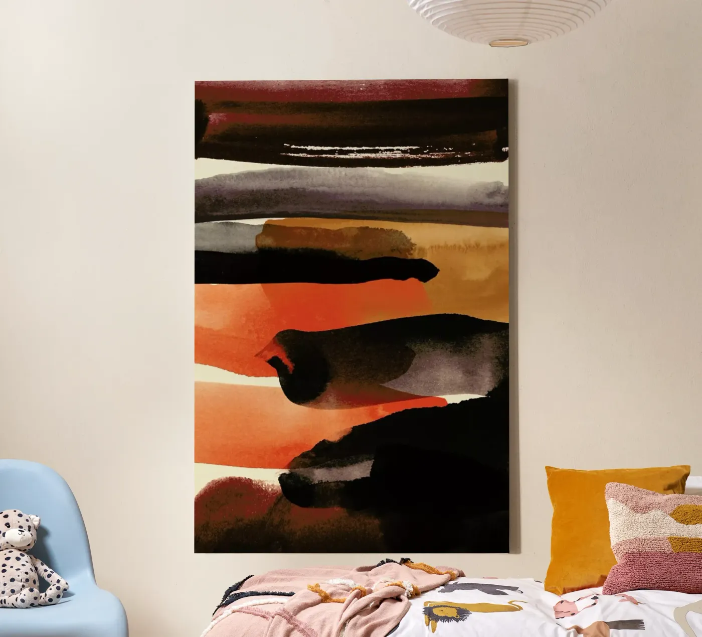 Burntsienna toile de STUDIO LEEMO