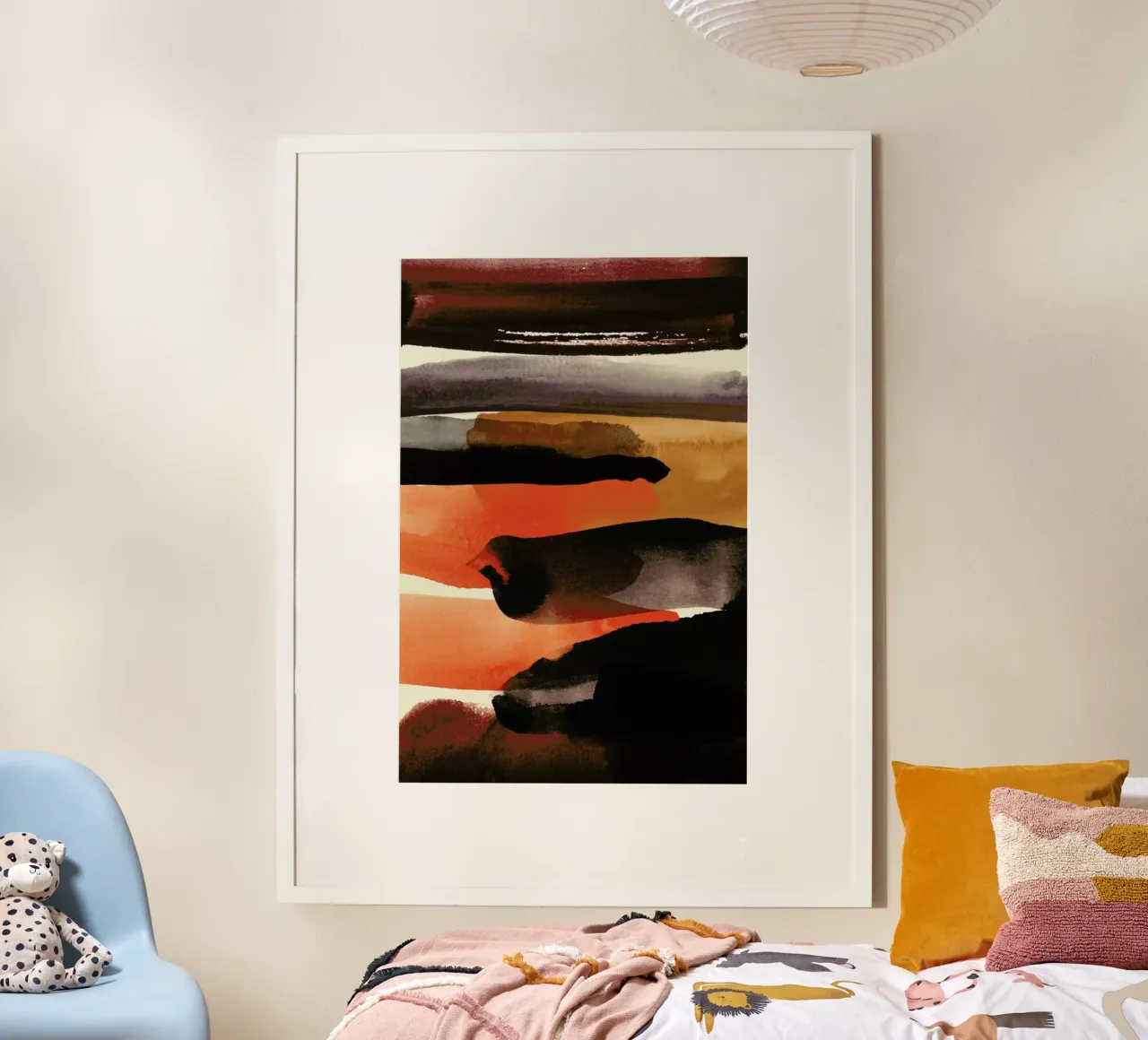 Burntsienna poster van STUDIO LEEMO