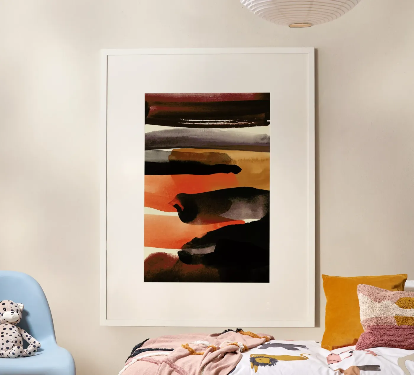 Burntsienna poster van STUDIO LEEMO