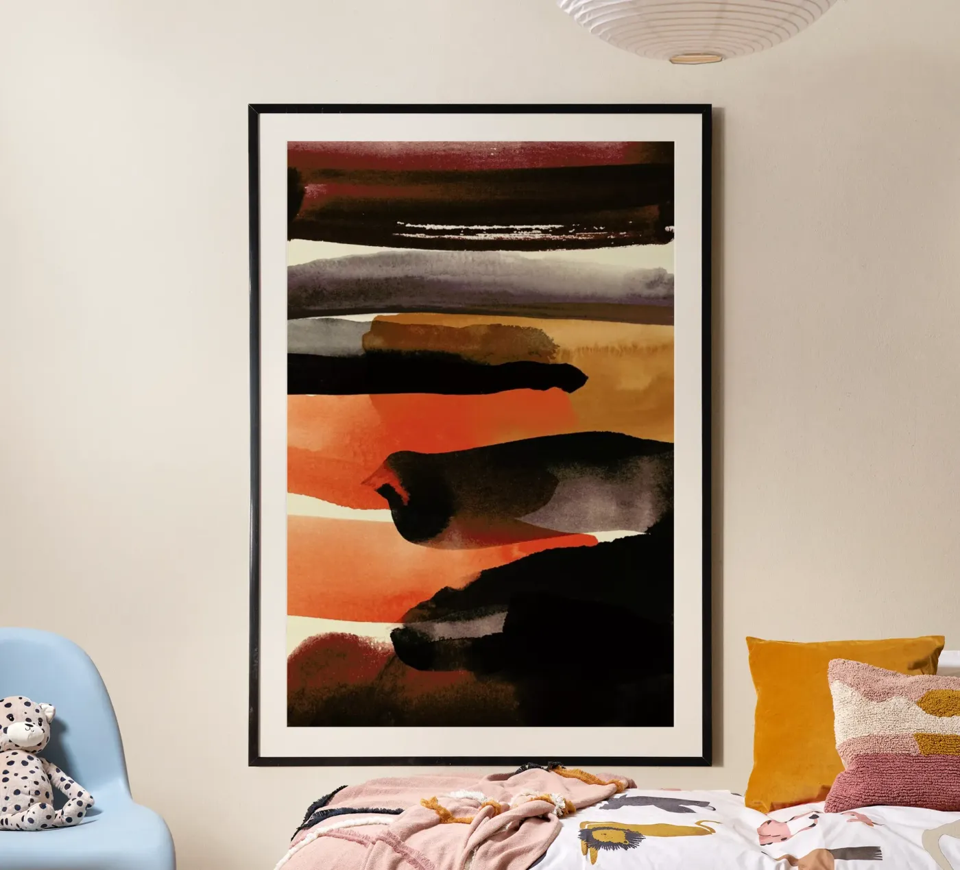 Burntsienna poster van STUDIO LEEMO