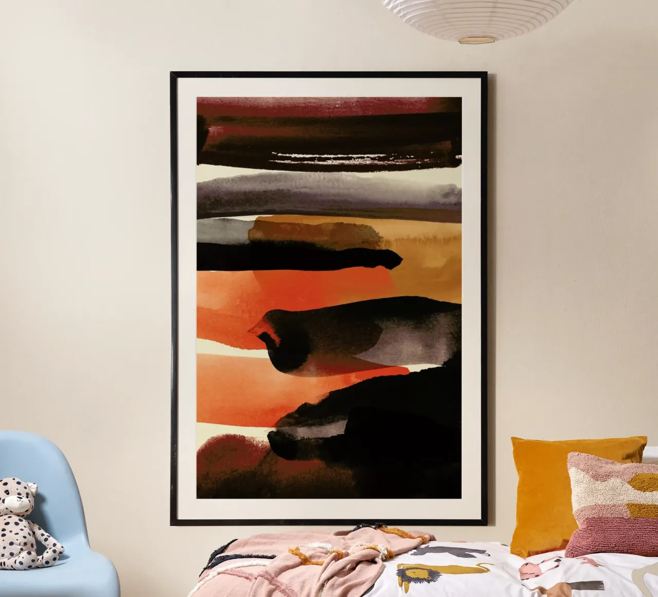 Burntsienna poster van STUDIO LEEMO