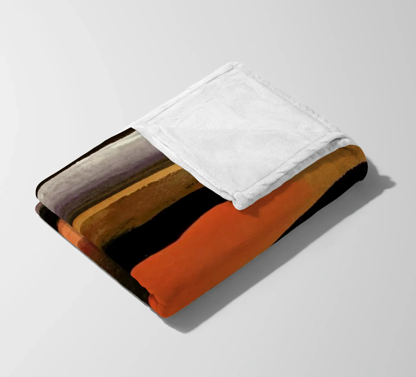 Burntsienna plaid polaire de STUDIO LEEMO