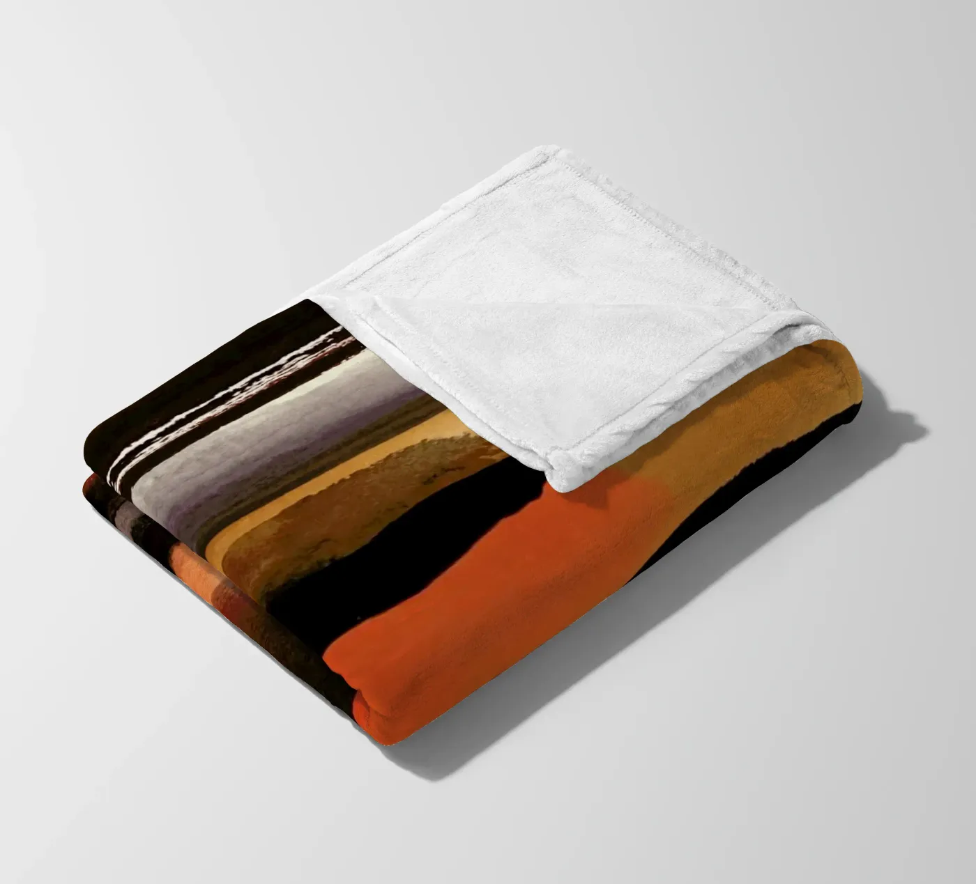 Burntsienna plaid polaire de STUDIO LEEMO