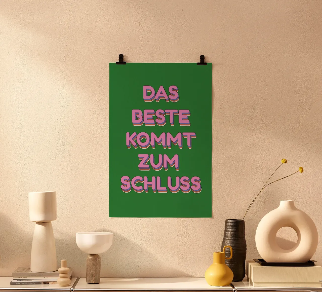Das Beste kommt zum Schluss Hahnemühle von Studio One
