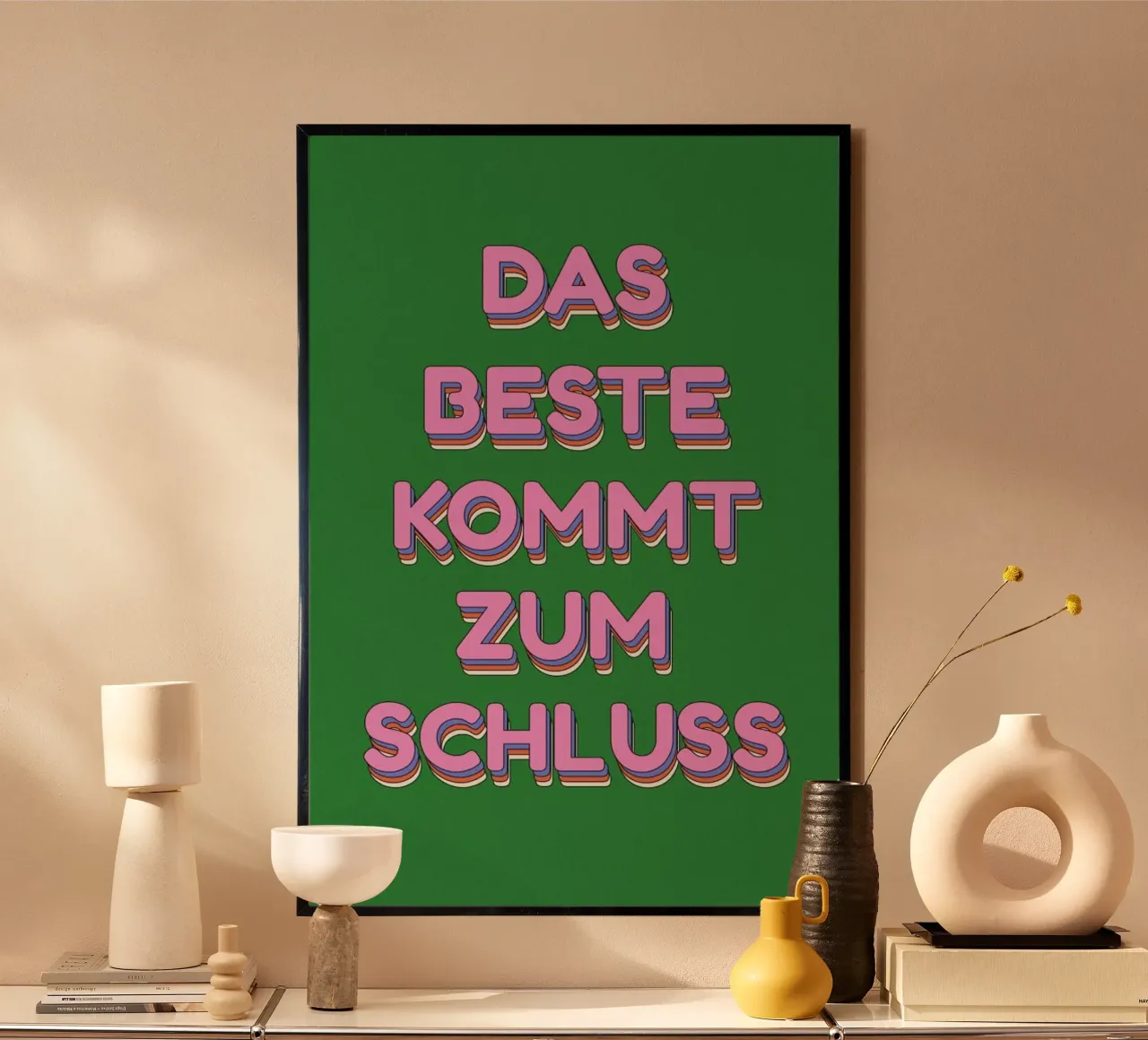 Das Beste kommt zum Schluss Hahnemühle von Studio One