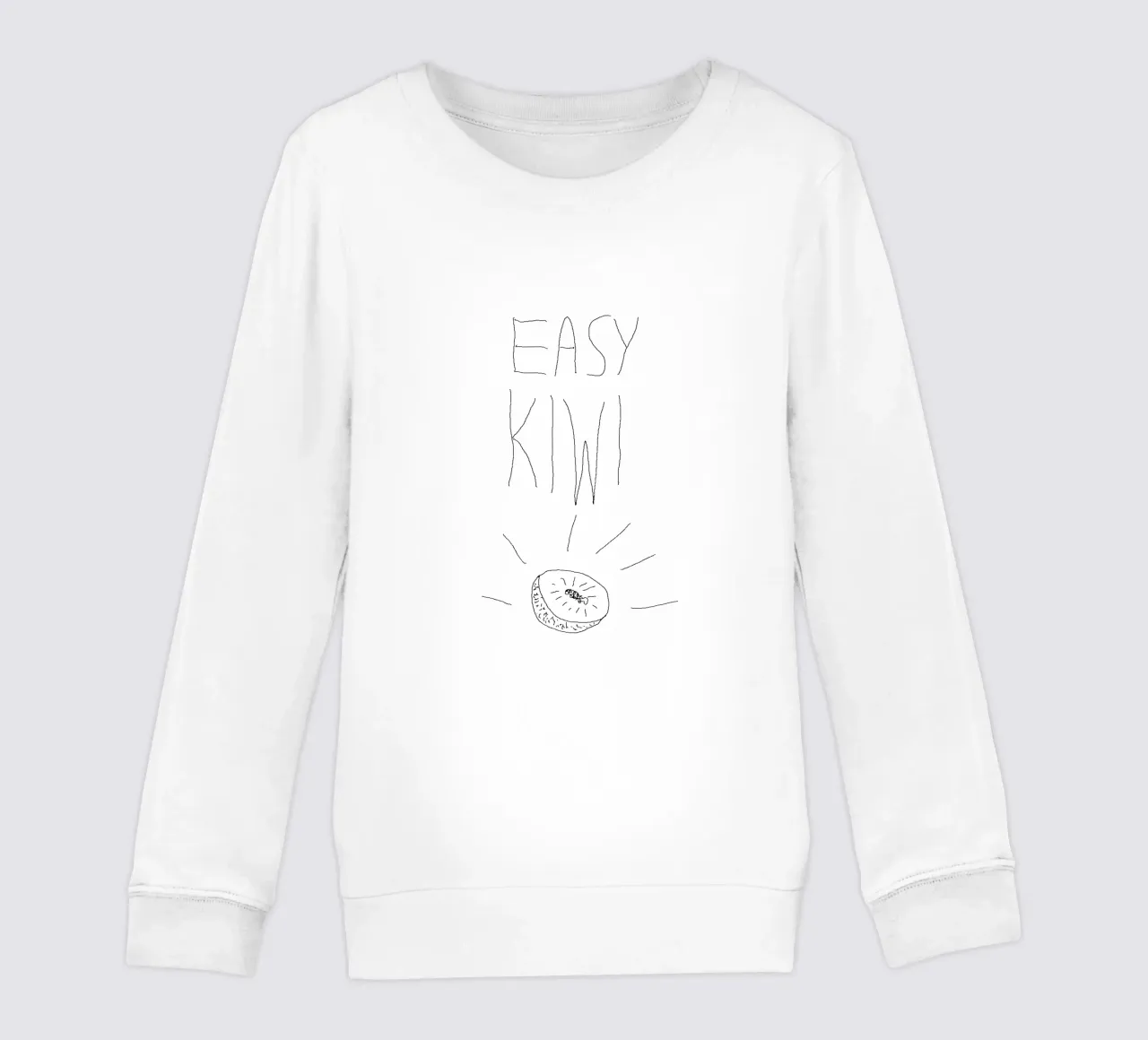 Easy Kiwi: Simply Irresistible felpa bambino da FruityNoodly