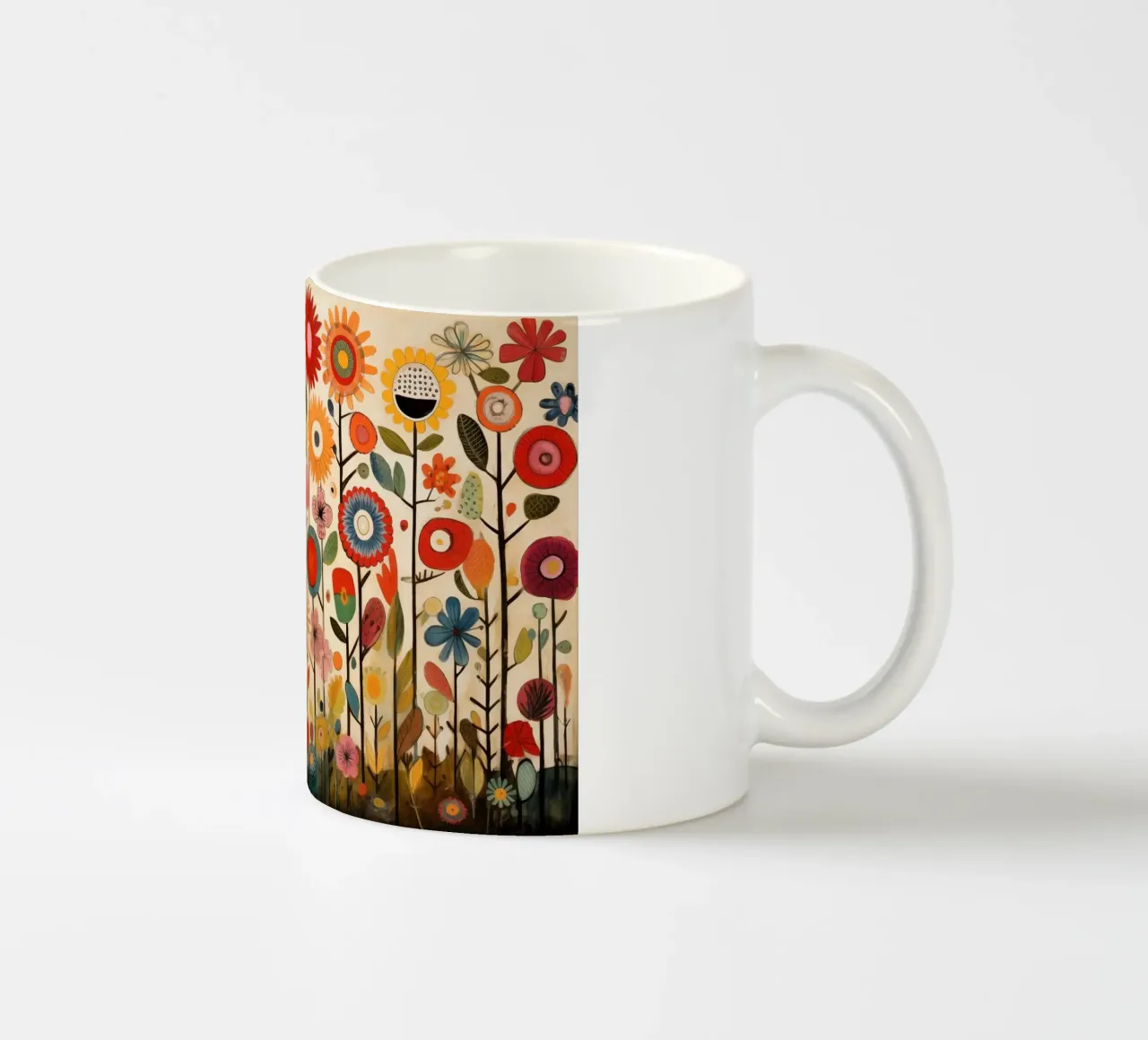 Un'esplosione di fiori tazza in ceramica da Imagine