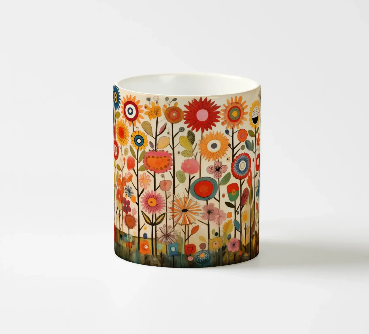 Un'esplosione di fiori tazza in ceramica da Imagine