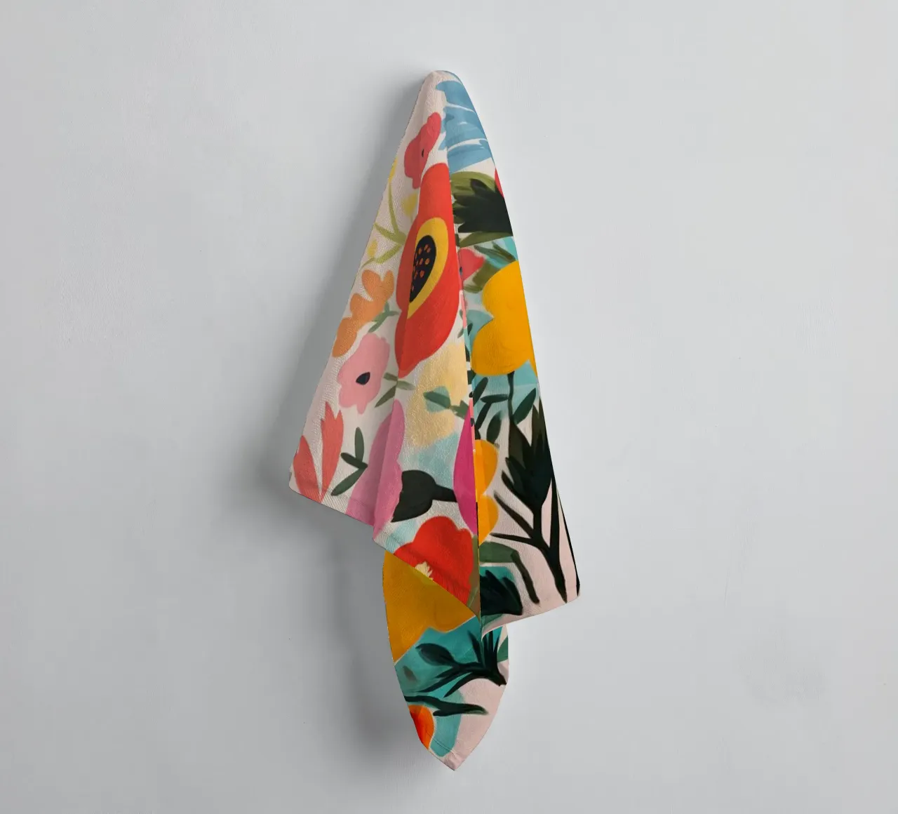 Fiori colorati asciugamano da bagno da Imagine
