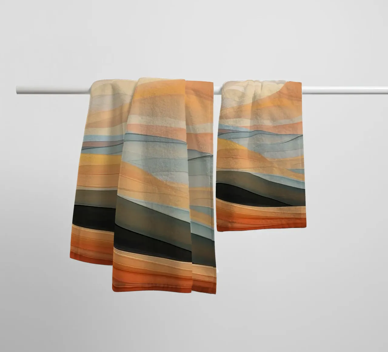 Abstract landscape towel by Imagine