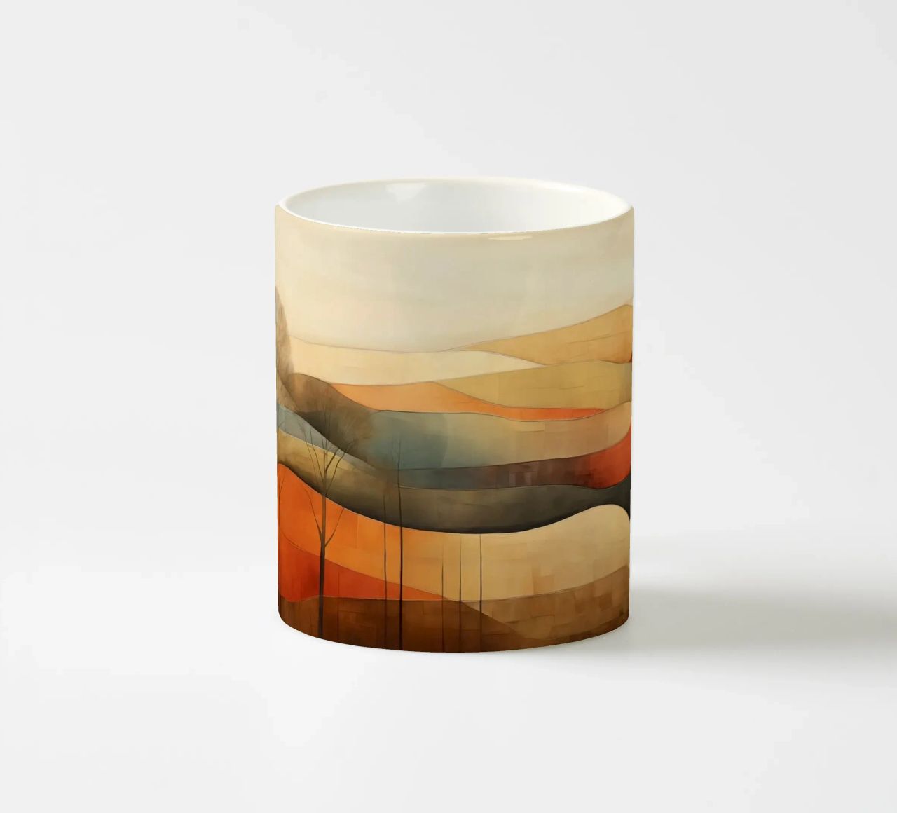 Paesaggio astratto tazza in ceramica da Imagine