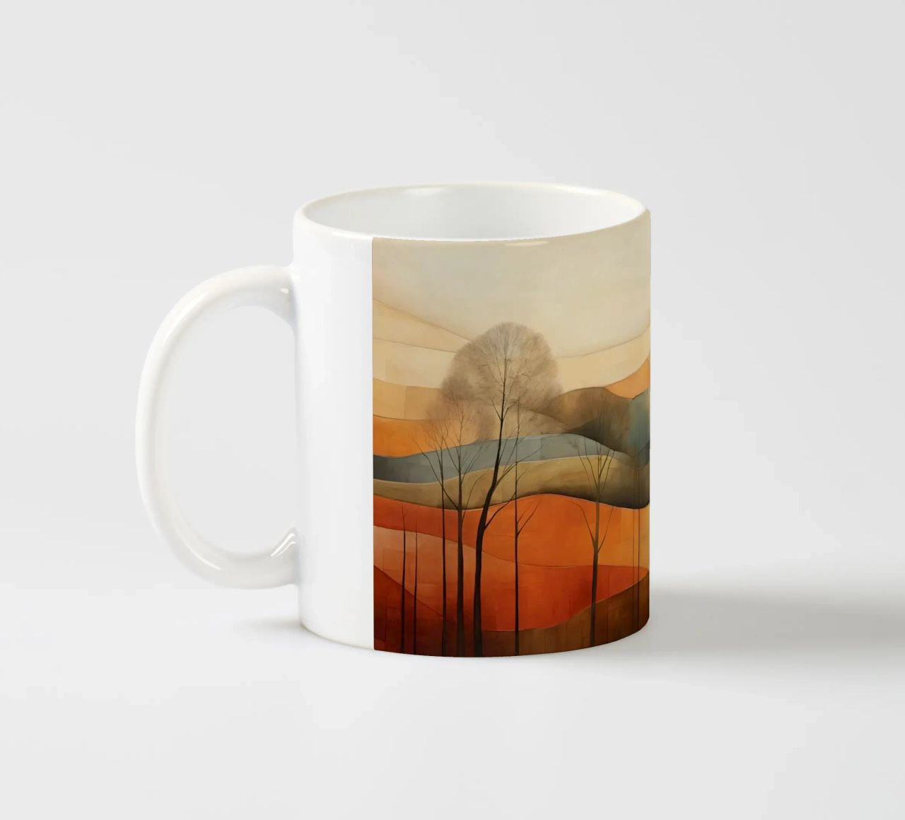 Paesaggio astratto tazza in ceramica da Imagine