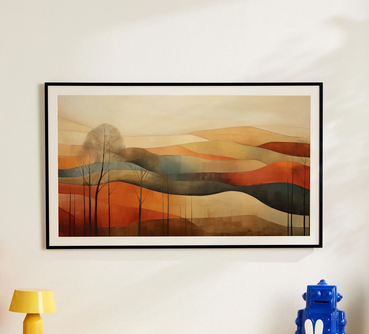 Paysage abstrait poster de Imagine