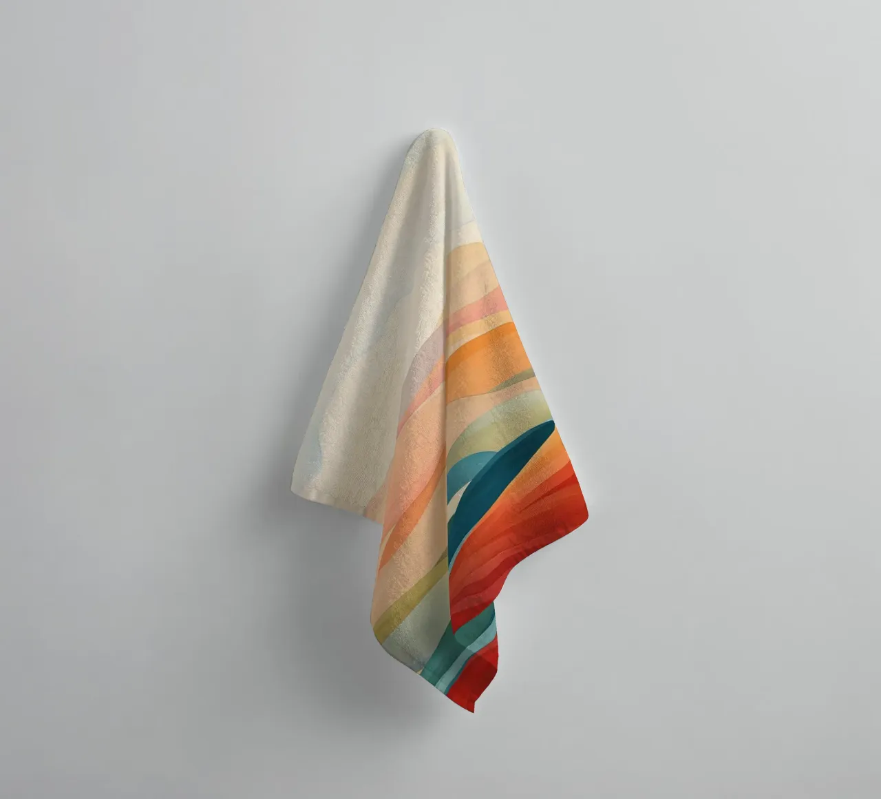 Abstract landscape towel by Imagine