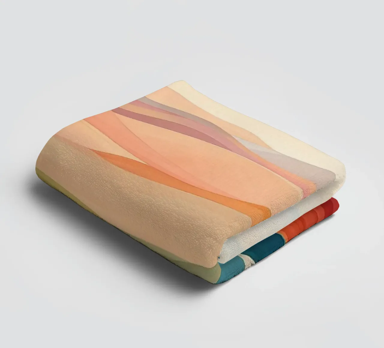 Abstract landscape towel by Imagine