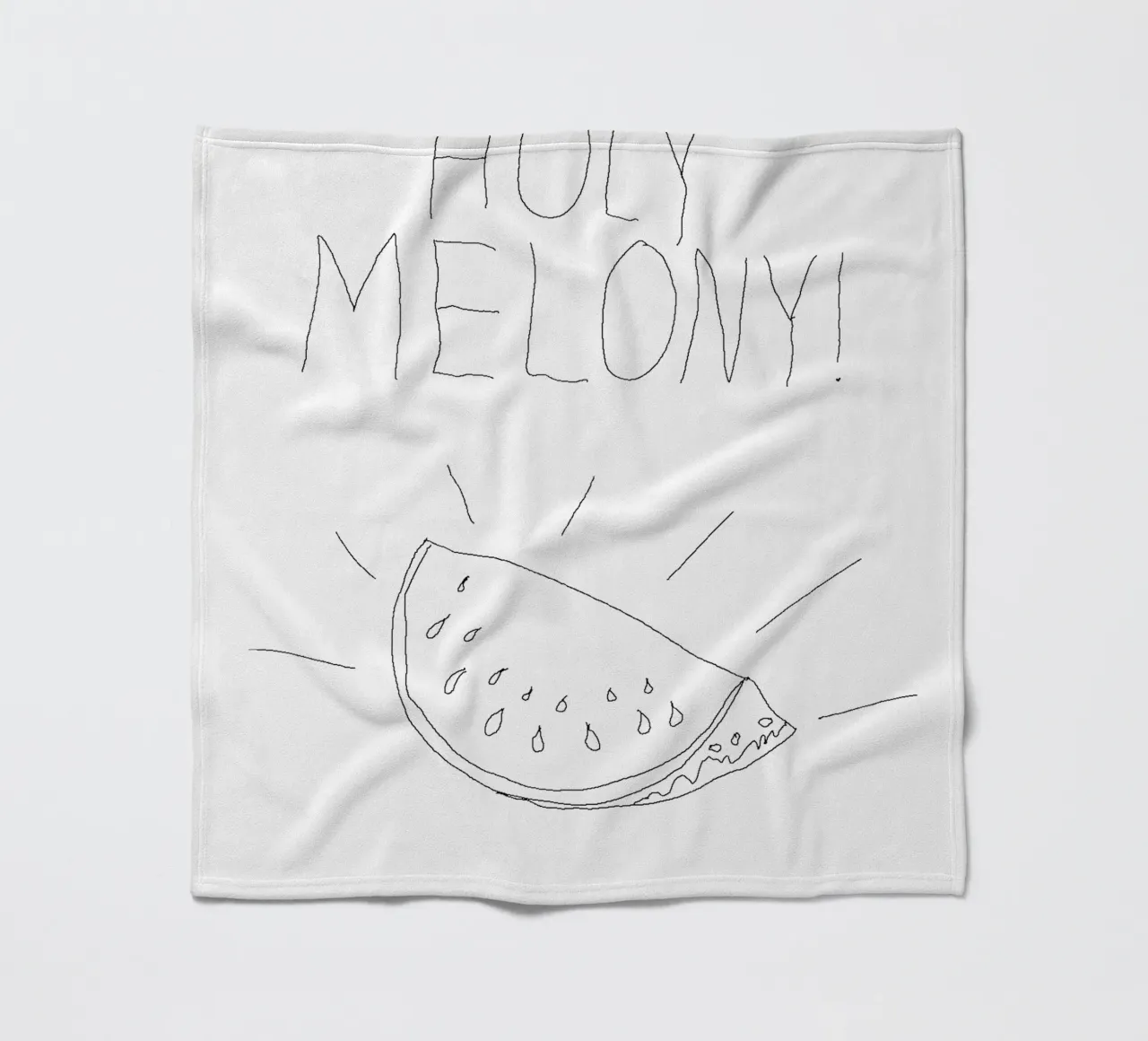 Holy Melony - Melon Divine plaid polaire de FruityNoodly