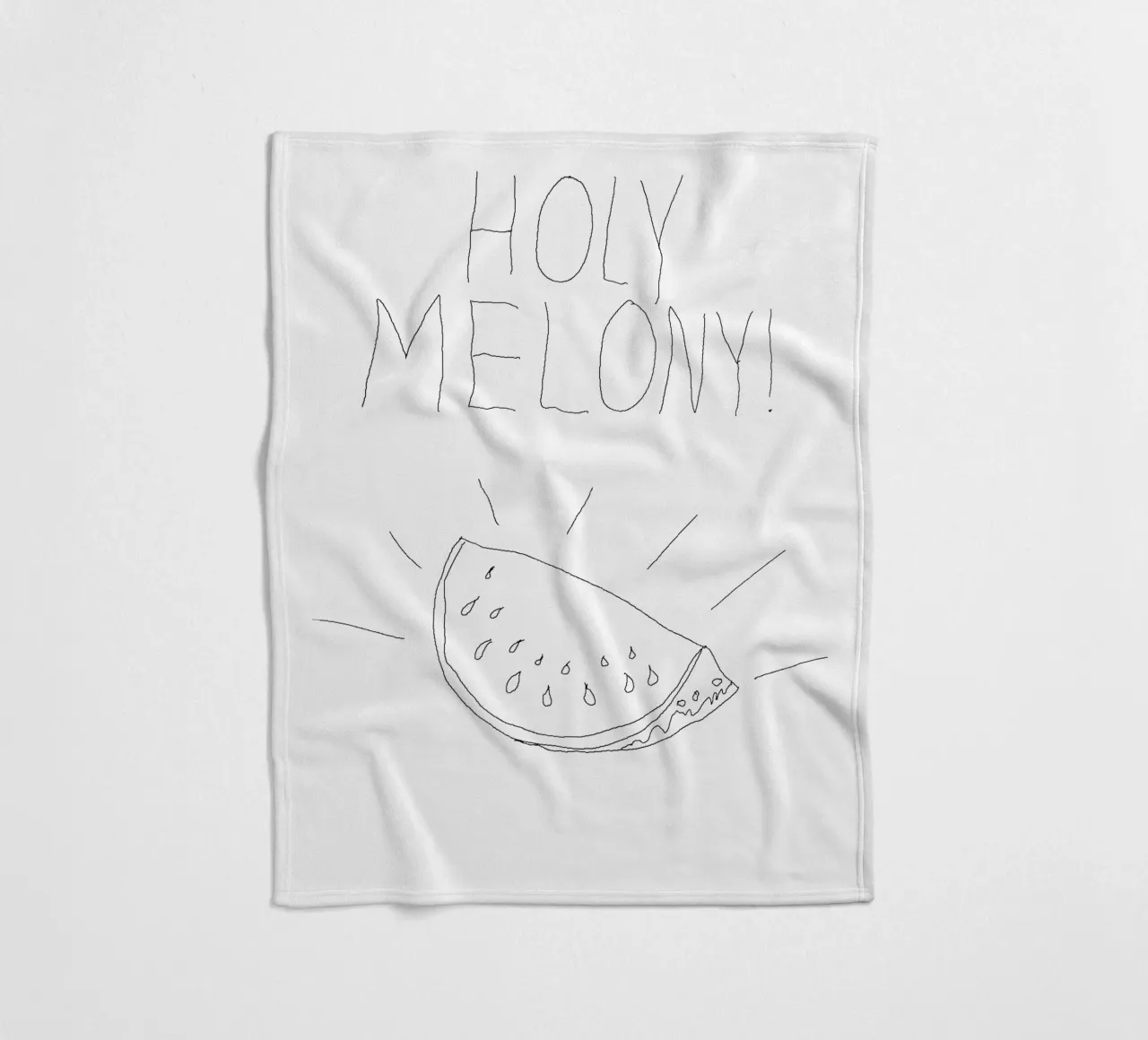 Holy Melony - Melon Divine plaid polaire de FruityNoodly