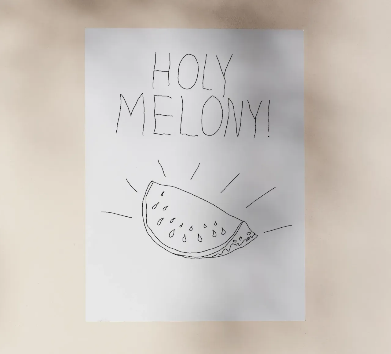 Holy Melony - Melon Divine pellicola backlit da FruityNoodly